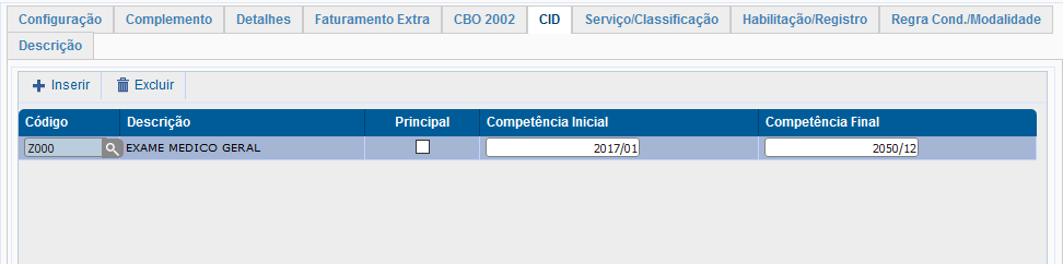 Tabela Unificada SUS